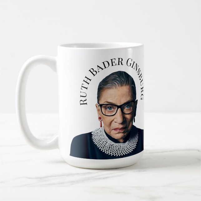 Taza De Café Ruth Bader Ginsburg (Izquierda)