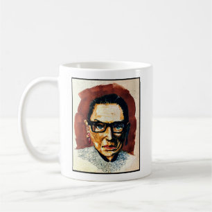 Taza De Café Ruth Bader Ginsburg Mug con una cita