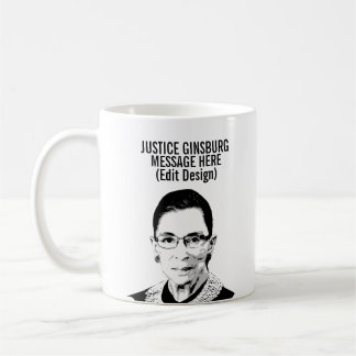 Taza De Café RUTH BADER GINSBURG personalizado