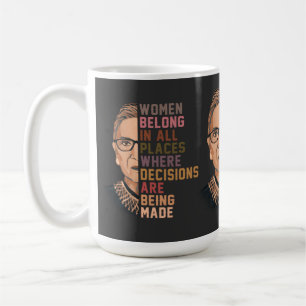 Taza De Café Ruth Bader Ginsburg RBG