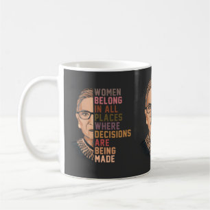 Taza De Café Ruth Bader Ginsburg RBG