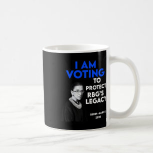 Taza De Café Ruth Bader Ginsburg y#'s Legacy Vote Biden 2020