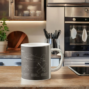 Taza De Café RV-3 de Van - Planes de diseño aéreo PD
