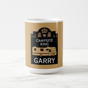 Taza De Café RV Camping King USA
