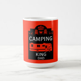 Taza De Café RV Camping King USA