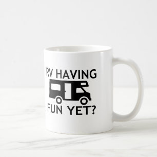 Taza De Café Rv que tiene la diversión con todo Wordplay