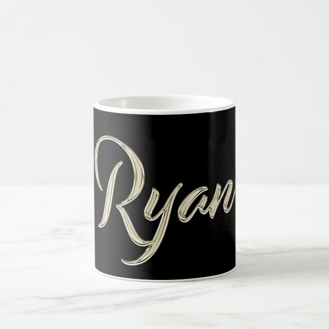 Taza De Café Ryan Name whitegold Tasse Teetasse Kaffeetasse (Centro)