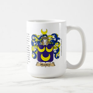 Taza De Café Ryder, el origen, el significado y el escudo