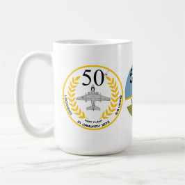TAZA DE CAFÉ S-3 VIKING PRIMER VUELO 50
