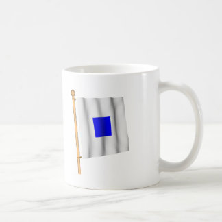 Taza De Café S de la bandera náutica '
