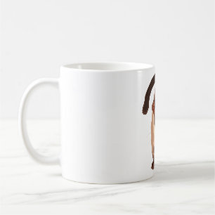 Taza De Café S es para la pequeña palma dentada