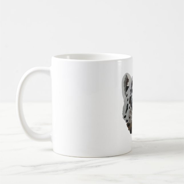 Taza De Café S es para Snow Leopard (Izquierda)
