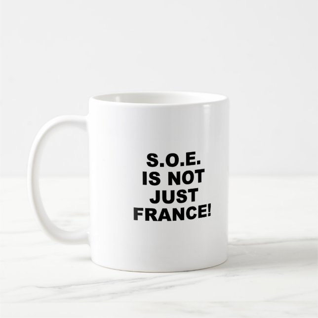 Taza De Café S.O.E. World Mug (Izquierda)