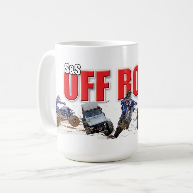 Taza De Café S&S Off Road Magazine Café Mug (Anverso izquierdo)