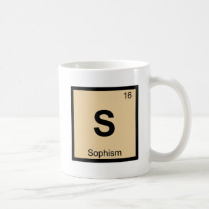 Taza De Café S - Sofisma Filosofía Química Tabla Periódica