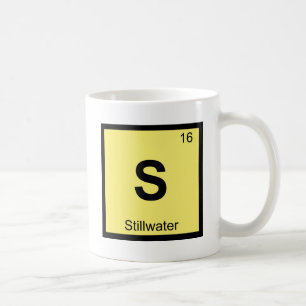 Taza De Café S - Stillwater Oklahoma Química Tabla Periódica