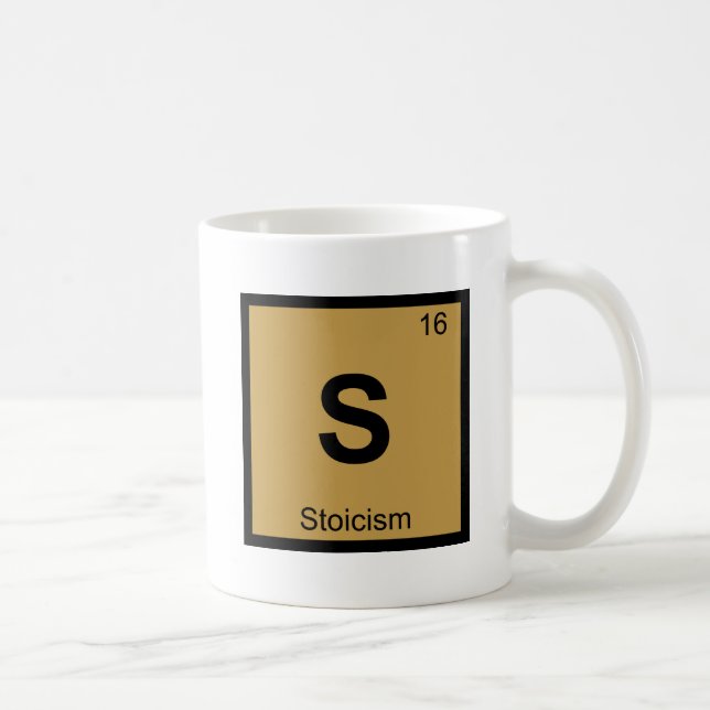 Taza De Café S - Tabla periódica de química de filosofía estéti (Derecha)