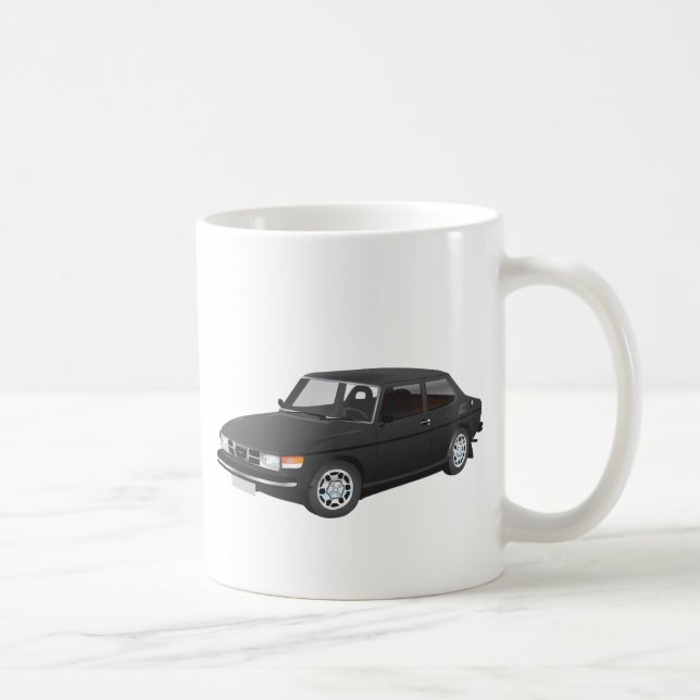 Taza De Café Saab 99 negro (Derecha)