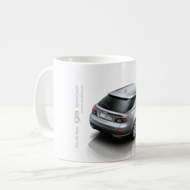 Taza De Café Saab 9-5 NG Coffee Mug (Anverso izquierdo)