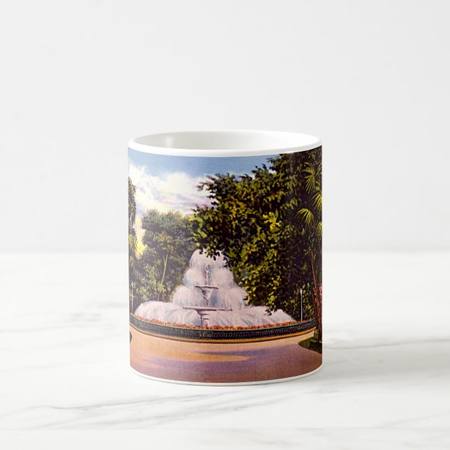 Taza De Café Sabana, fuente del parque de Georgia Forsyth (Centro)
