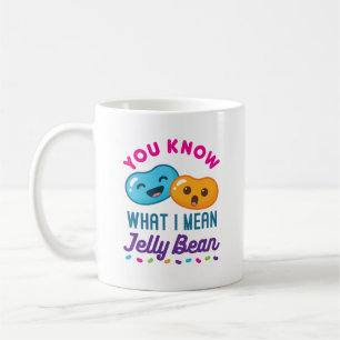 Taza De Café Sabes A Qué Me Refiero Jelly Bean Kawaii Candy