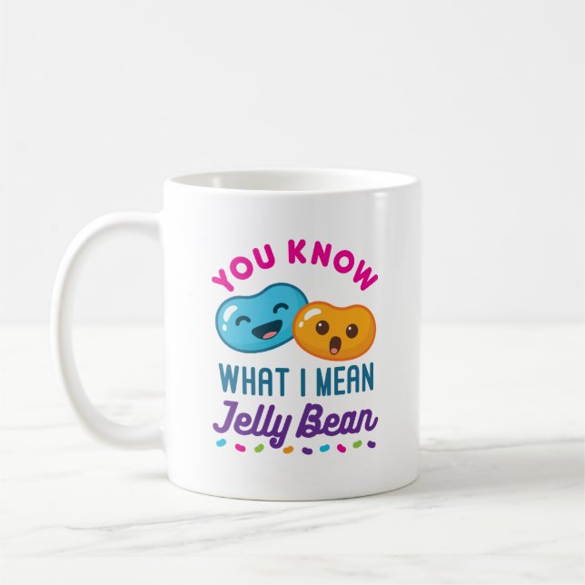 Taza De Café Sabes A Qué Me Refiero Jelly Bean Kawaii Candy (Izquierda)