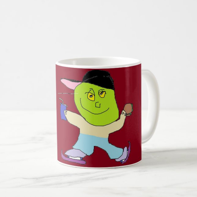 TAZA DE CAFÉ SABES QUE ES HORA DE FIESTA (Anverso derecho)