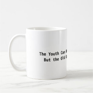 Taza De Café Sabiduría de ser un viejo cerdo