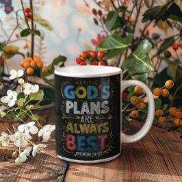 Taza De Café Sabiduría Divina: Los Planes De Los Dioses Siempre