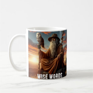 Taza De Café Sabiduría Eterna: Palabras que Iluminan el Alma"