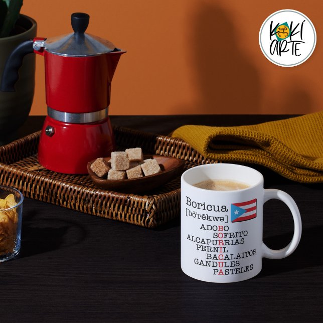 Taza De Café Sabor Boricua (Subido por el creador)