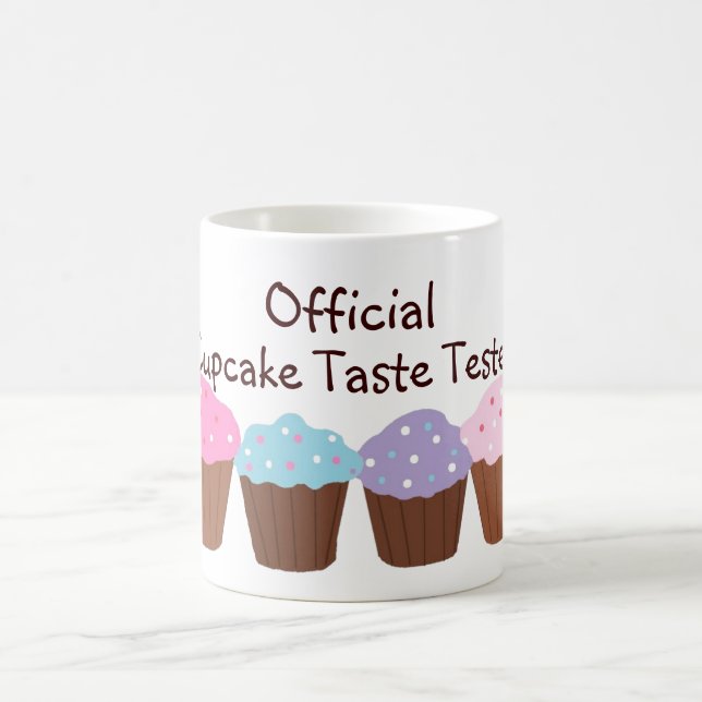 Taza De Café Sabor oficial de Cupcake... (Centro)