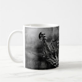 Taza De Café ¡Saca las manos! Mi Brew Especial. Skeleton