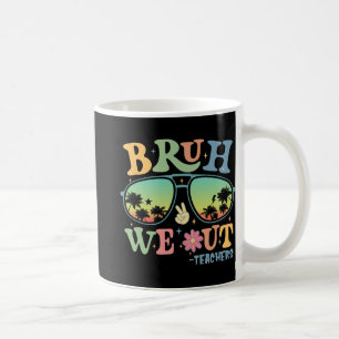 Taza De Café Sacamos A Los Maestros Groovy Retro Felices El Últ