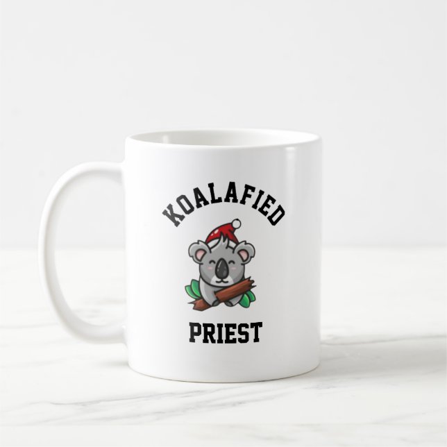 Taza De Café Sacerdote Koalafied (Izquierda)