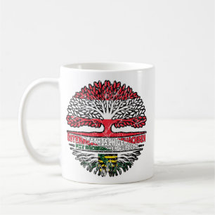Taza De Café Sachsen Sächsisch Österreichisch Österreich Baum