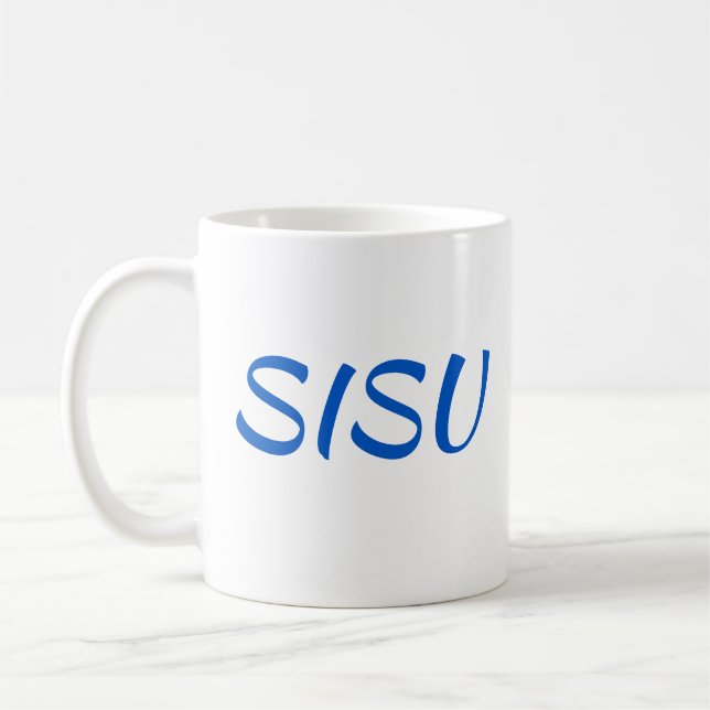 Taza De Café Sacos finlandeses SISU (Izquierda)