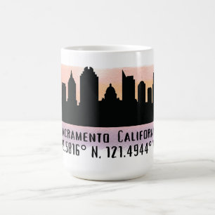 Taza De Café Sacramento CA City Skyline