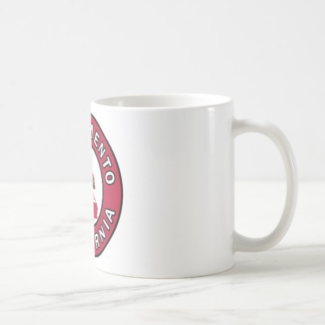 Taza De Café Sacramento California (Derecha)