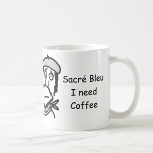 Taza De Café Sacre Bleu