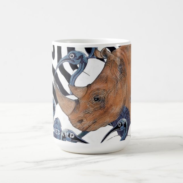 Taza De Café Sacred Rhino (Centro)