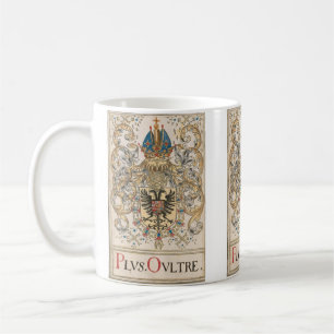 Taza De Café Sacro emperador romano Carlos V escudo