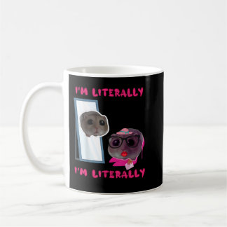 Taza De Café Sad Mouse Meme Funny Hamster