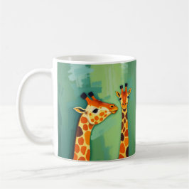 Taza de café Safari de Jirafa