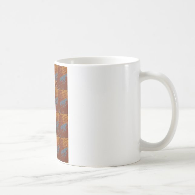 Taza De Café Safari de Savannah dejemos ir a Zebra Hakuna Matat (Derecha)