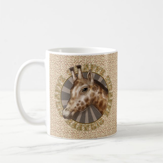 Taza De Café Safari Giraffe Mug (Izquierda)