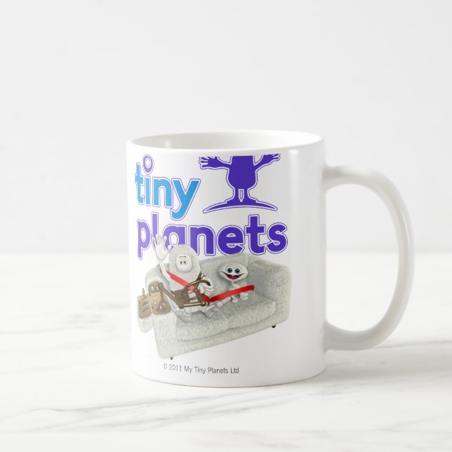 Taza De Café Safari minúsculo del sofá de los planetas (Derecha)