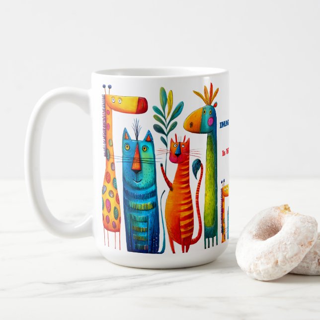 Taza De Café Safari Pals Mug (Con donut)