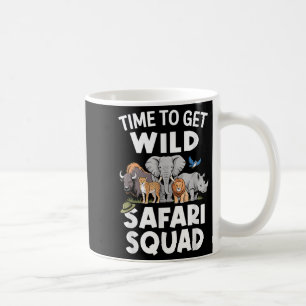 Taza De Café Safari Tour Guide Safari Animales Tiempo De Salvar