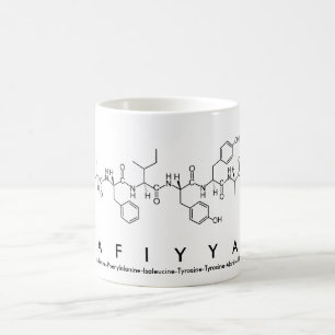 Taza De Café Safiyyah peptide name mug